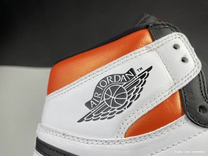 Cheap Husky Jordan Air High 555088-180 Retro 1 Orange Electro 0706